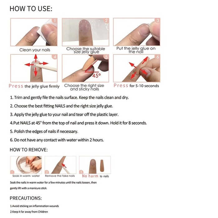 24 Pcs Glossy Short Square Press On Nails Pinkish And Green False Nails With Leaf Pattern Reusable Acrylic Fake Nails