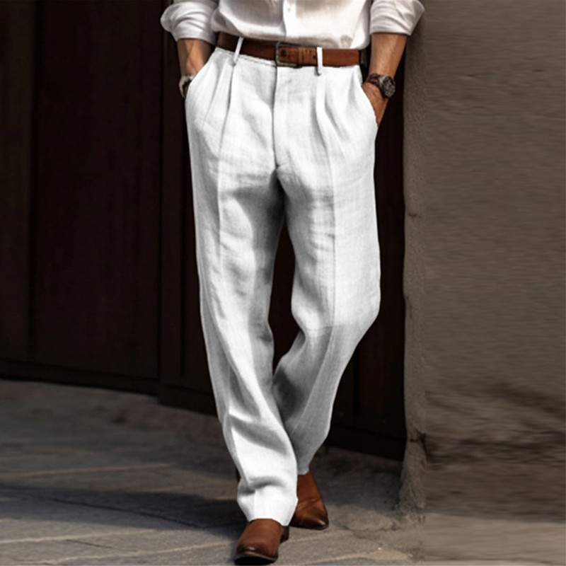 Men's Linen Casual Pants
