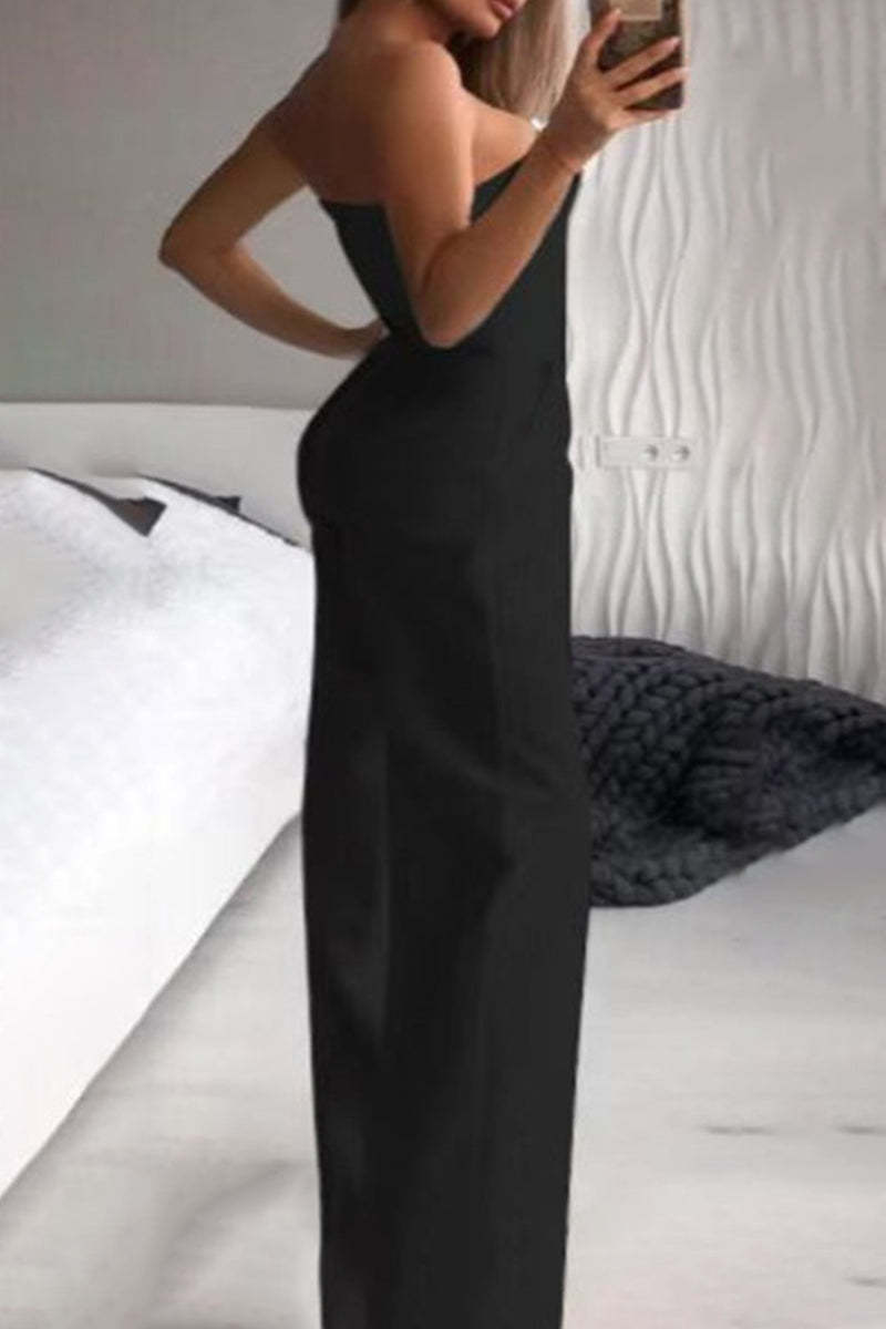 Casual Simplicity Solid Solid Color Regular Jumpsuits main image 1