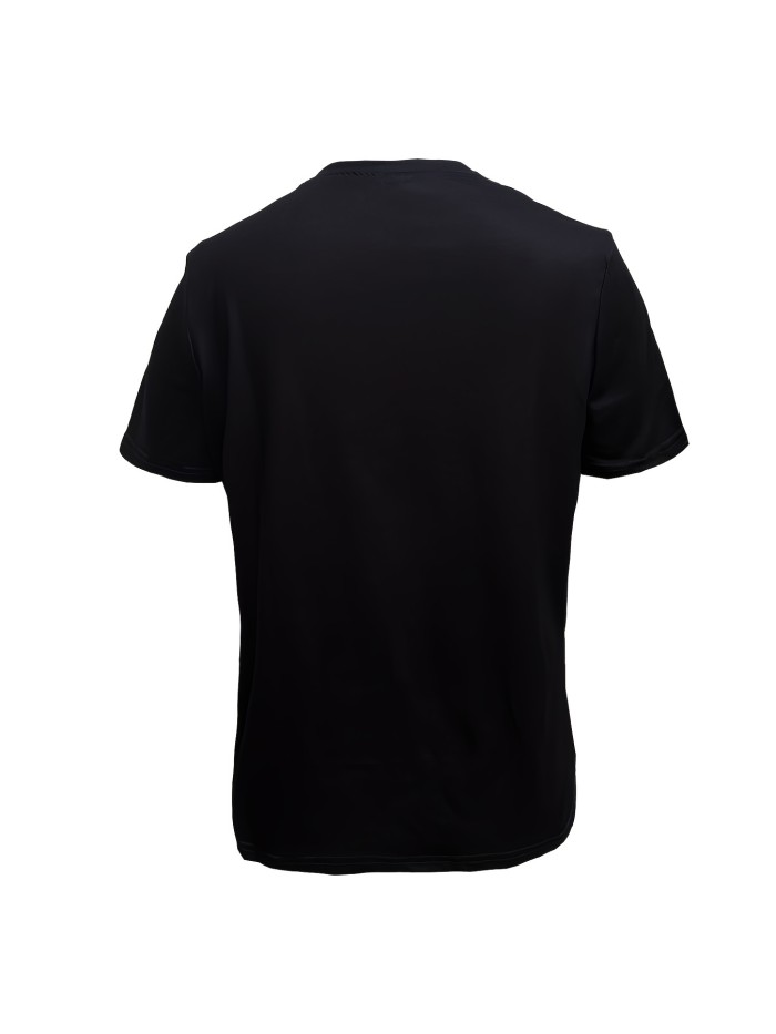 Ethnic Print V Neck T-Shirt, Casual Short Sleeve T-Shirt For Spring & Summer, Women's Clothing