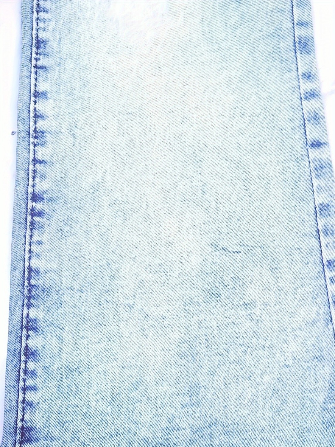 Contrast Bootcut Jeans with Pockets main image 1