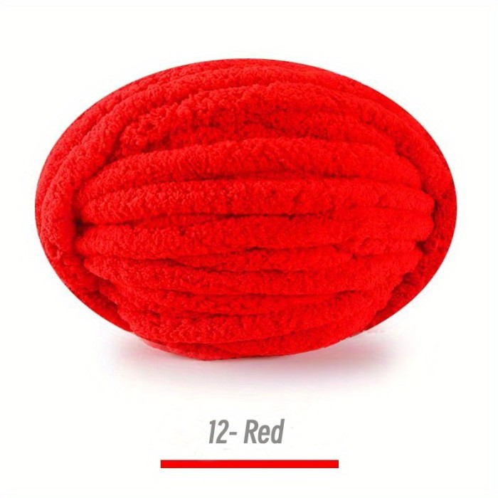 1roll Extra Thick Ice Bar Yarn Blanket Hand-woven DIY Line Large Chunky Chenille Cushion Pet Nest Line Iceland Scarf Hat Knitting Close