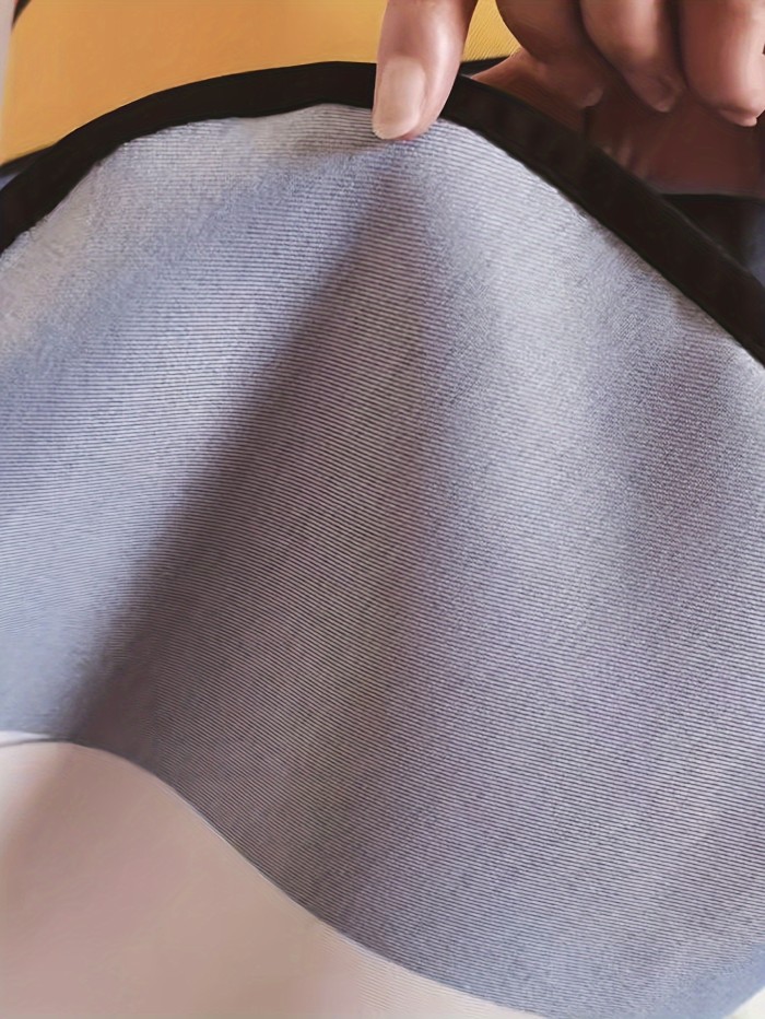 1pc Sexy Ripped Body Print Work Apron, Apron For Kitchen Restaurant Serving