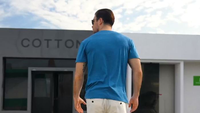 Solid Color Men's Basic Henley Tee With Chest Pocket, Casual Slim Short Sleeve Henley T-Shirt With Button