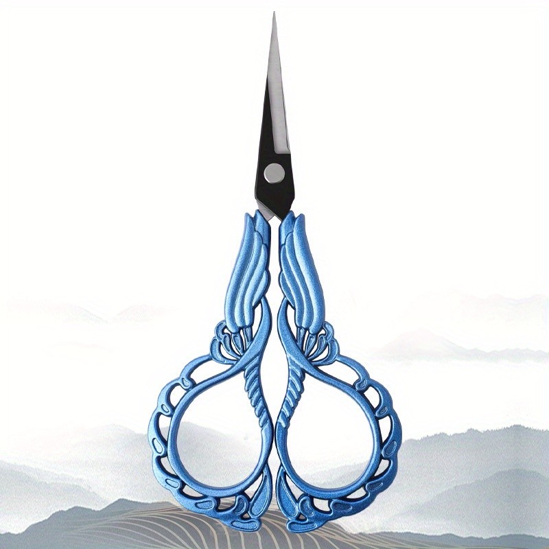 Vintage Stainless Steel Sewing Scissors - Retro Tailor, Embroidery, Fabric, Needlework, Household & Tea Art Scissors