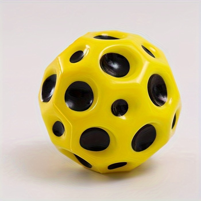 1pc Giant PU Space Ball - Super High Bouncing, Interactive, Decompressing, and Sensory Toy
