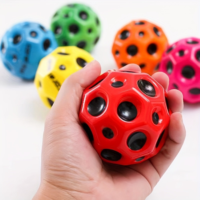 1pc Giant PU Space Ball - Super High Bouncing, Interactive, Decompressing, and Sensory Toy