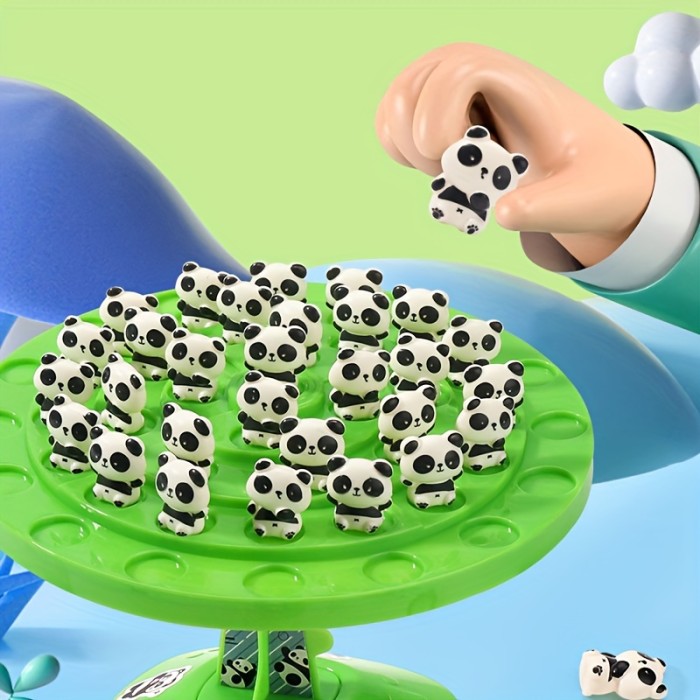 Fun & Engaging Panda Balance Tree Game: Enhance Problem-Solving, Strategic Thinking & Social Bonds, Perfect for Desktop Play