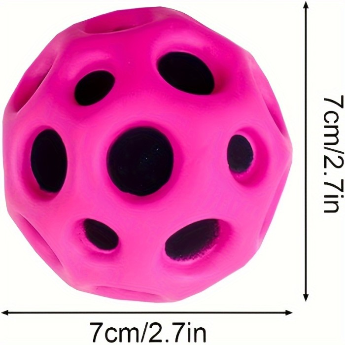 1pc Giant PU Space Ball - Super High Bouncing, Interactive, Decompressing, and Sensory Toy