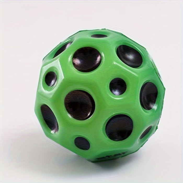 1pc Giant PU Space Ball - Super High Bouncing, Interactive, Decompressing, and Sensory Toy