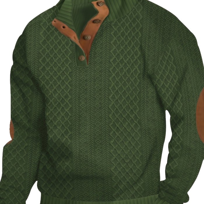 Men's Half Zipper Stand Collar Sweatshirt For Men Sweatshirts For Winter Fall Long Sleeve Tops