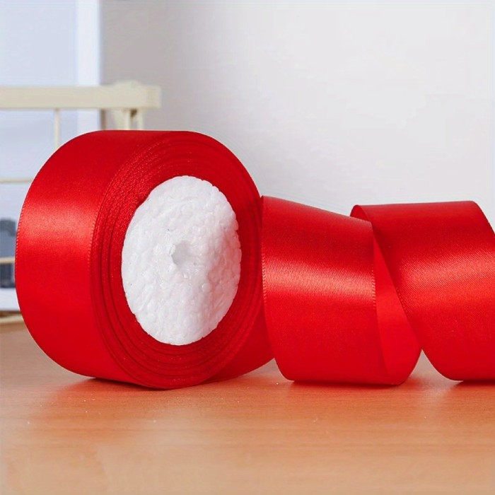 25 Yards Long\u002F1.57 Inch Ribbon, Weaving Ribbon Hook Hat Weaving, Wedding Cake Gift Packaging DIY 1Roll