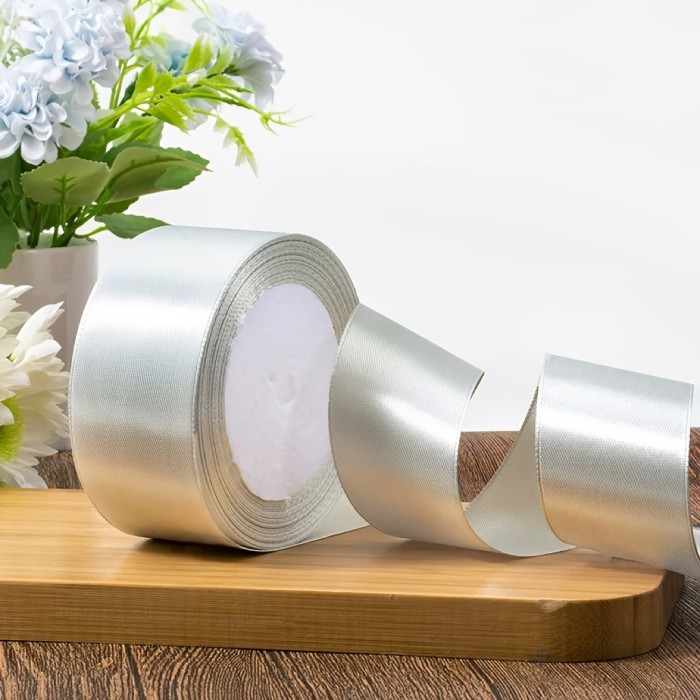 25 Yards Long\u002F1.57 Inch Ribbon, Weaving Ribbon Hook Hat Weaving, Wedding Cake Gift Packaging DIY 1Roll