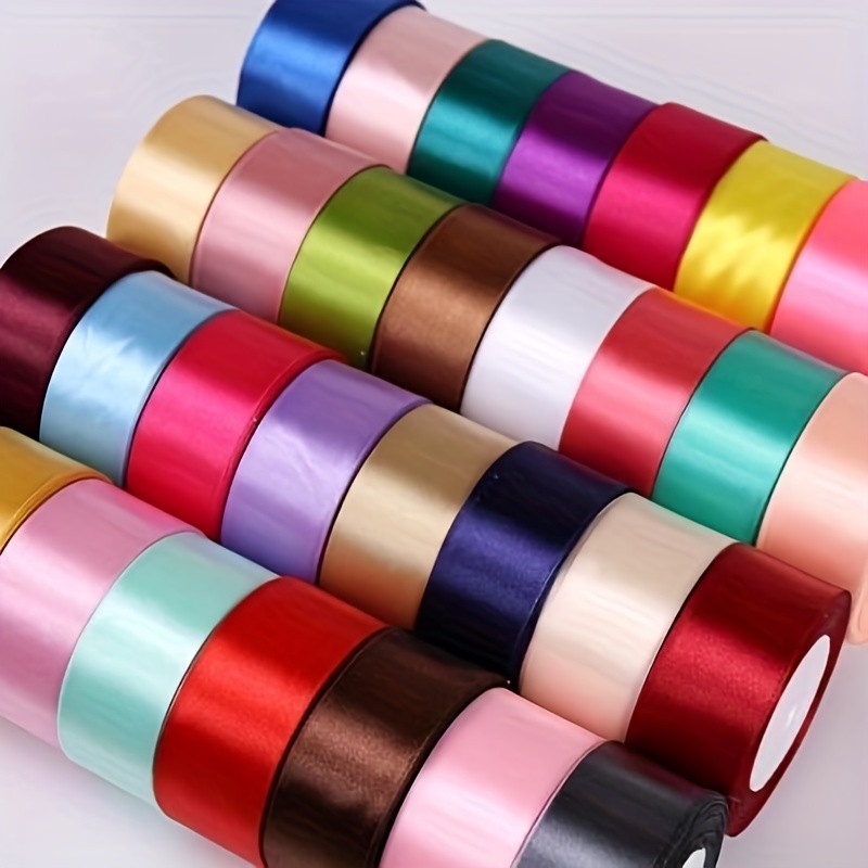 25 Yards Long\u002F1.57 Inch Ribbon, Weaving Ribbon Hook Hat Weaving, Wedding Cake Gift Packaging DIY 1Roll