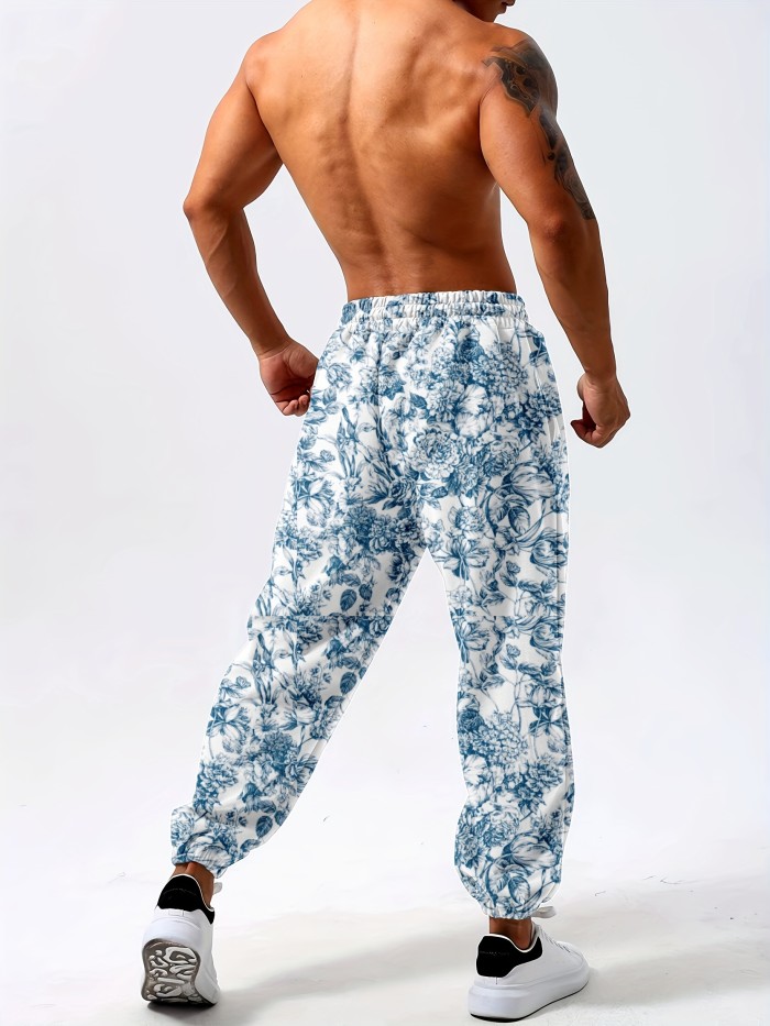 3D Digital Pants Authentic Casual Pants Classic Cargo Pants Men's Waist Men's Fashion Trend Pants Casual Sweatpants for Polyester Jogging Bottoms Paisley Beach Pants Fit Tapered Pocket Slim Pants Summer Loose Pants Twill Regular Pants Outdoor Pants