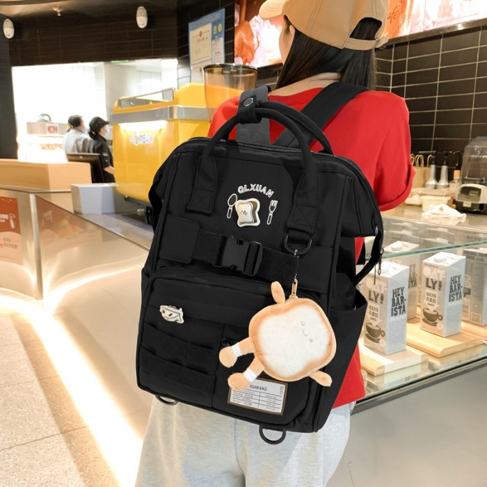 Fashion Japanese College Student Schoolbag Large Capacity Junior High School Backpack