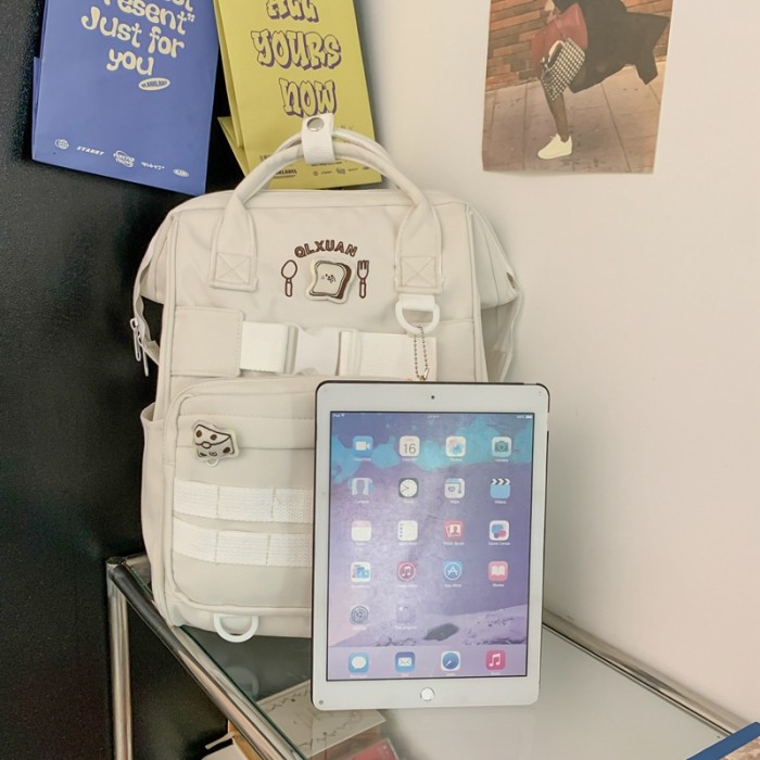 Fashion Japanese College Student Schoolbag Large Capacity Junior High School Backpack