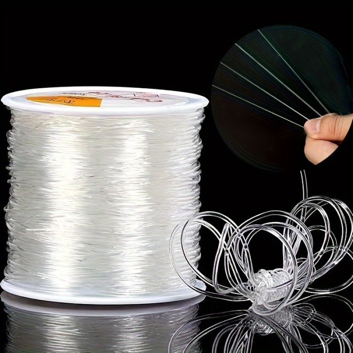 1mm Elastic String Cord Stretch Beading Bracelet Necklace Diy Jewelry Making Handmade Craft Supplies
