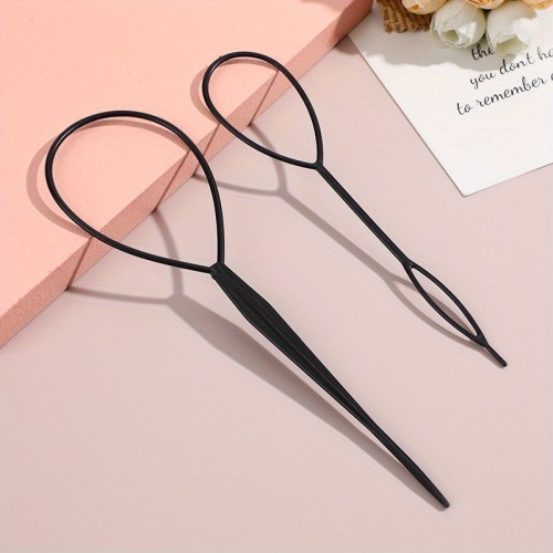 2pcs\u002Fset Hair Braiding Artifact Hair Styling Tool For Buns Hairdressing Accessories For All Type Of Hair