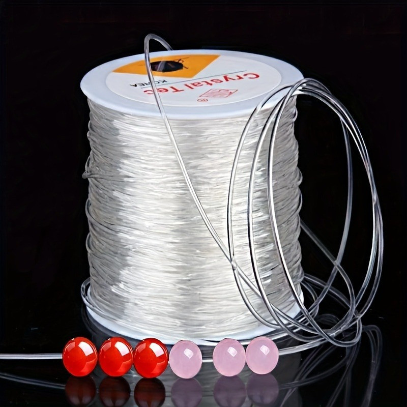 1mm Elastic String Cord Stretch Beading Bracelet Necklace Diy Jewelry Making Handmade Craft Supplies