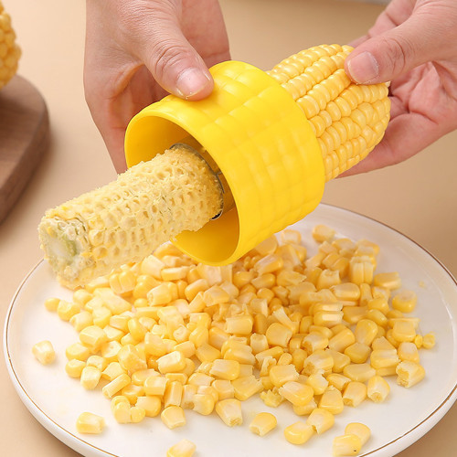 1pc Creative Corn Stripper - Reusable, Multifunctional, Easy-to-Use Peeler for Kitchen - Household Corn Cob Stripper, Vegetable Peeler, Kitchen Gadgets, Corn Cobber Tools for Efficient Food Preparation