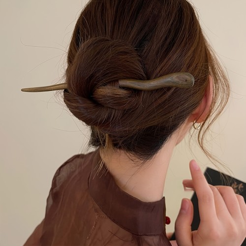 1\u002F4Pcs Classical Chinese Wooden Hairpin Pin