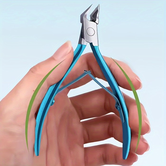 Precision Professional Nail Clippers - Safe Ingrown Paronychia Correction, Ultra-Sharp Thick Nail Trimmer & Edge Cutter for Perfect Manicure & Pedicure at Home