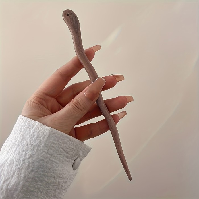 1\u002F4Pcs Classical Chinese Wooden Hairpin Pin