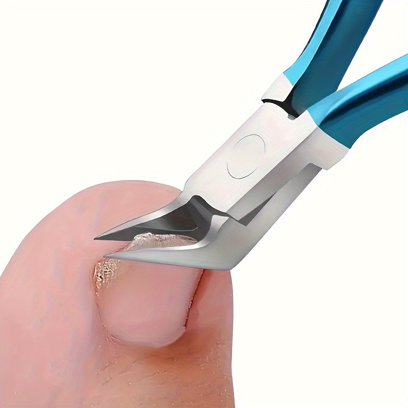 Precision Professional Nail Clippers - Safe Ingrown Paronychia Correction, Ultra-Sharp Thick Nail Trimmer & Edge Cutter for Perfect Manicure & Pedicure at Home