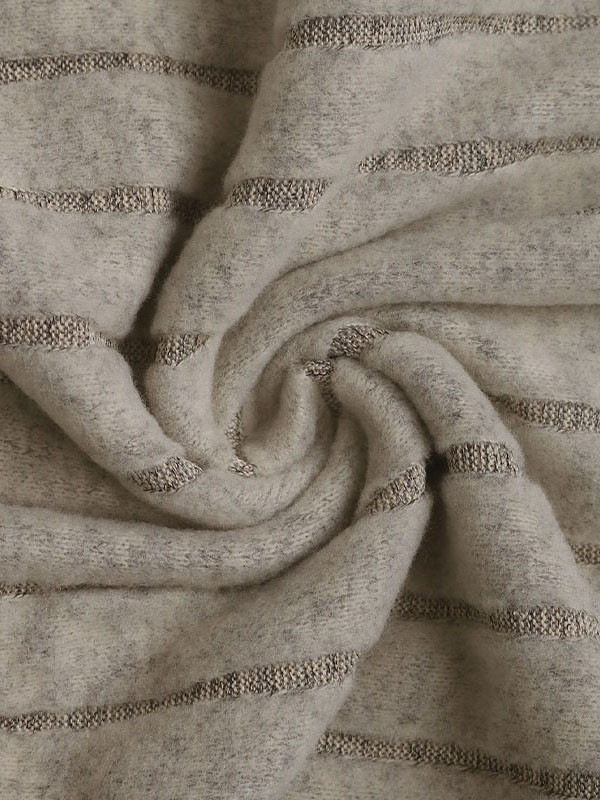 Long Sleeves Loose Buttoned Split-Joint V-Neck Knit Dresses Mini Dresses