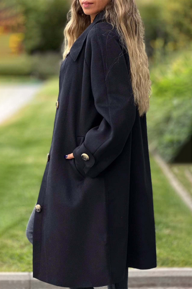 Casual Pocket Buttons Turndown Collar Outerwear(5 Colors)