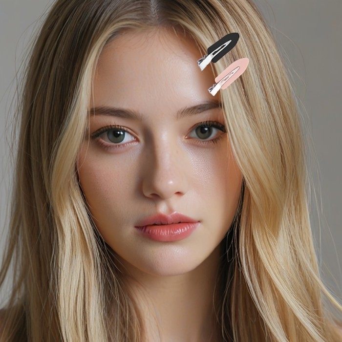 Trendy Hair Side Clips Broken Hair Finishing Clips Bangs Clips Hair Styling Accessories For Daily Uses