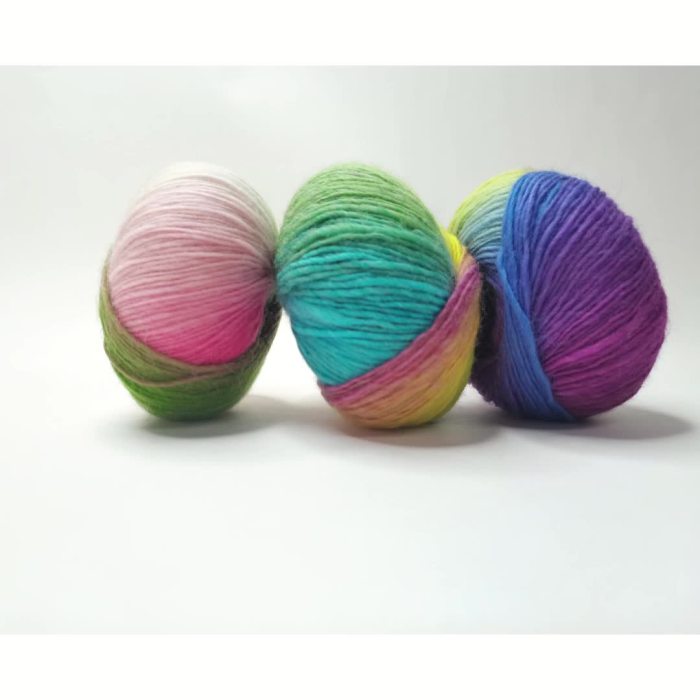 3pcs 5.29oz\u002F3pcs High Quality 100% Wool Colored Yarn Hand Knitting Yarn Crochet Yarn Crocheting For Scarf Shawl Sweater