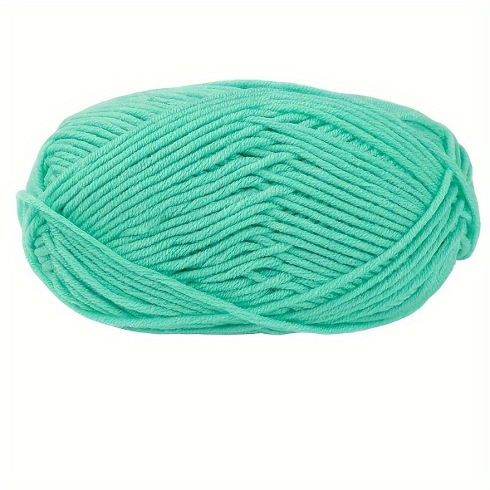 1pc Milk Cotton Yarn For DIY Knitting And Crocheting Blanket Sweater Scarf Doll Crochet Amigurumi Thread Tuffting Gun Line 5plys 3740.16inch 1.76oz\u002Froll