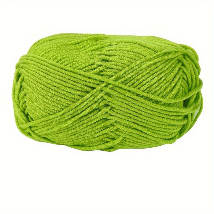 1pc Milk Cotton Yarn For DIY Knitting And Crocheting Blanket Sweater Scarf Doll Crochet Amigurumi Thread Tuffting Gun Line 5plys 3740.16inch 1.76oz\u002Froll