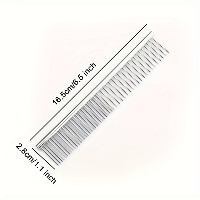 1pc Stainless Steel Weaving Comb for Macrame - Mixed Color Hand Woven Knotting Tool for Fabric Crafts