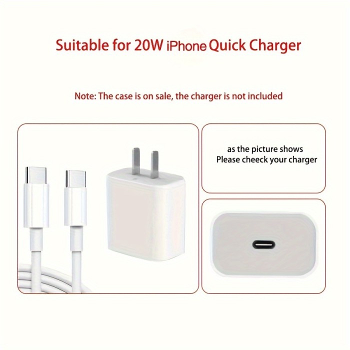 iPhone Fast Charging Power Bank Case - Premium 18W\u002F20W Apple Compatible, Durable Mobile Cable for Hassle-Free, Ultra-Speed Charging