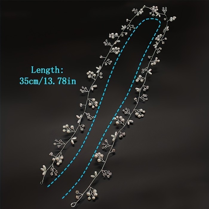 Elegant Rhinestone Bridal Hair Accessory - Perfect For Weddings, Parties & Birthdays