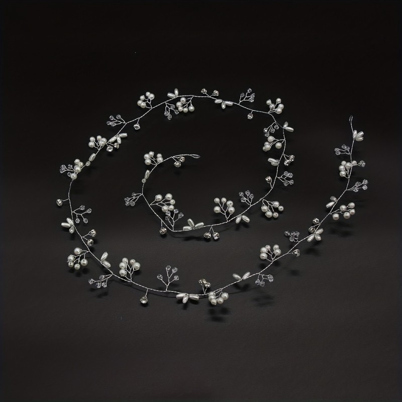 Elegant Rhinestone Bridal Hair Accessory - Perfect For Weddings, Parties & Birthdays