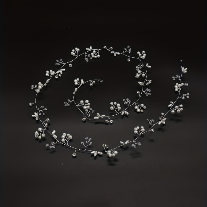 Elegant Rhinestone Bridal Hair Accessory - Perfect For Weddings, Parties & Birthdays