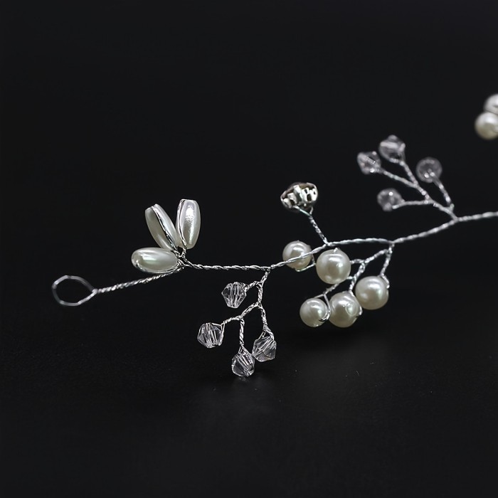 Elegant Rhinestone Bridal Hair Accessory - Perfect For Weddings, Parties & Birthdays