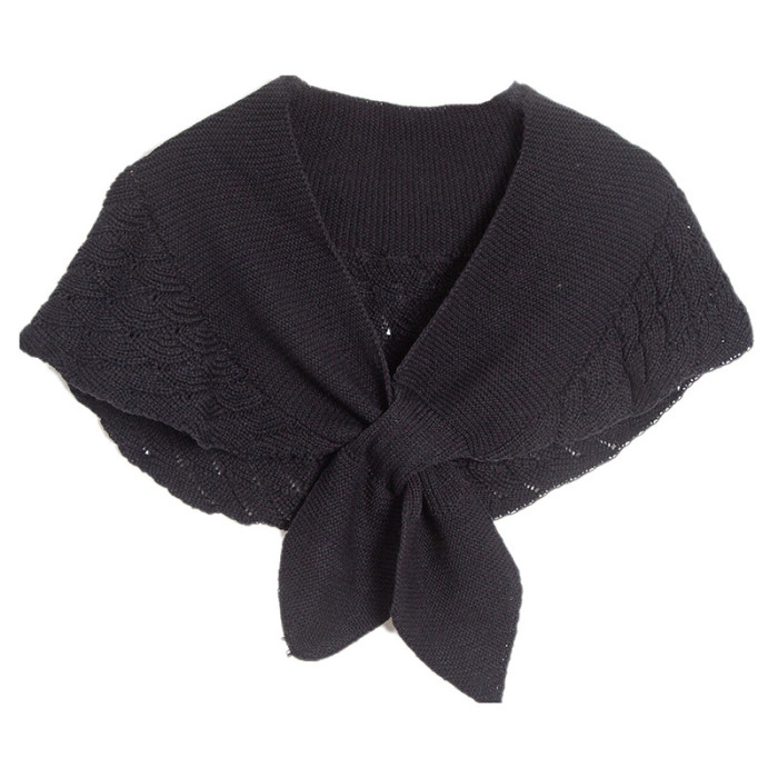 Fashion Shawl Ladies Hollow Knitting Cape Outer Small Shawl Knitted Vest Shoulder Scarf For Women