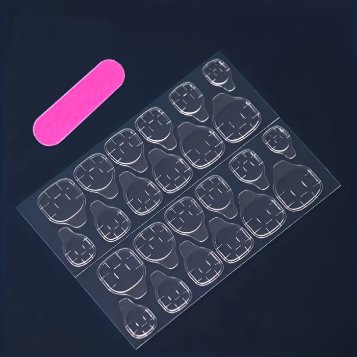 24pcs Super Long Ballet Stiletto Black Press-On Nails, Glossy Solid Color Fake Nail Set, Non-Toxic Full Cover Faux Nails for Daily & Party Wear