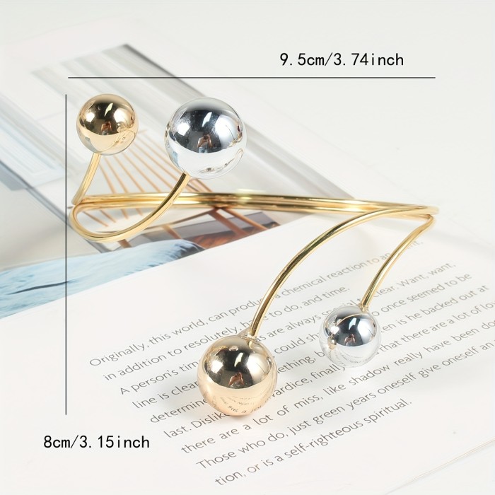 2pcs Vintage Alloy Curtain Tiebacks - Elegant Metal Holdbacks for Bedroom & Living Room Decor
