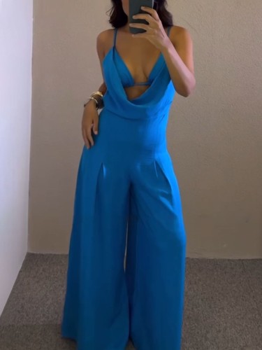 Chic backless sexy jumpsuit