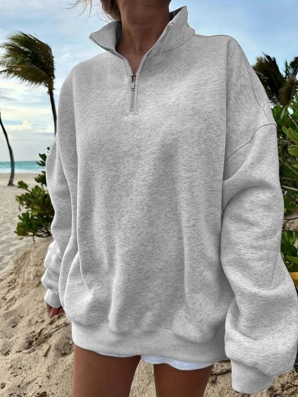 Fashionable Zip-Up Hoodie for Women'S Clothing