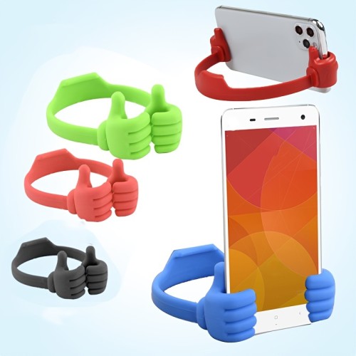 1pc Universal OK Thumb Mount Flexible Stand Holder For Mobile Phone Stand Holder 3.74\
