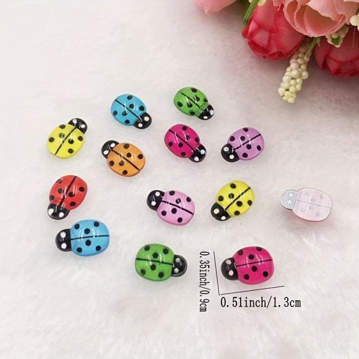 30pcs Resin Cute Colorful Beautiful Flatback Rhinestone Appliques DIY Wedding Home Scrapbook Crafts Accessories