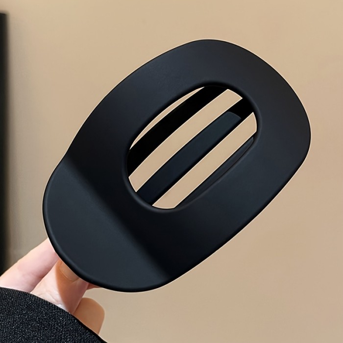 3pcs Elegant Acrylic Hair Clips Set - Solid Color, Strong Grip, Flexible Teeth, Comfortable Curved Design, Fashionable and Versatile Hair Accessories for Teens, Perfect for Daily Wear, Christmas, Valentine'S Day, Campus Events