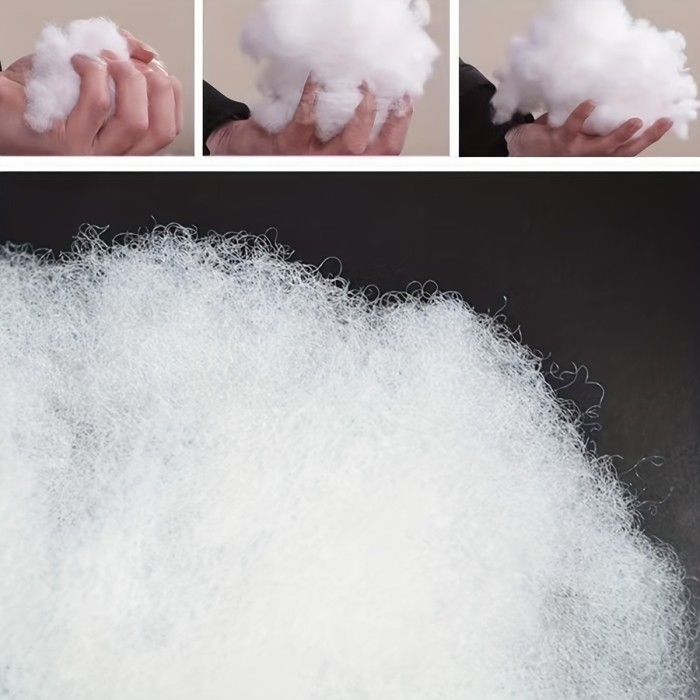 1pack White Filling Fabric Sofa Plush Toy Filling Pillow Core Cushion, Filling Doll Plush Toys, Filling Pet Nest, Soft Filling Home Textile